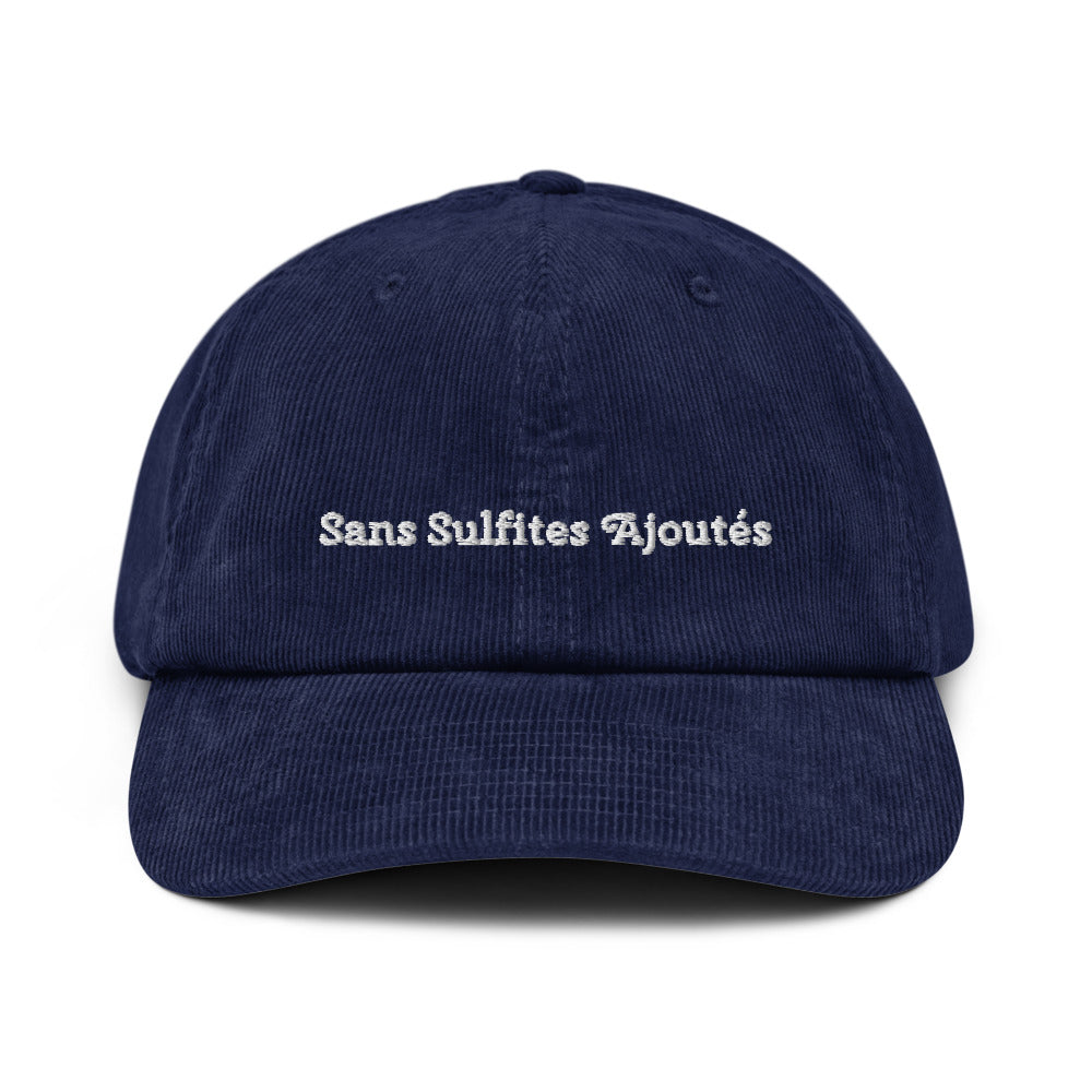 Corduroy hat - Sans Sulfites Ajoutés